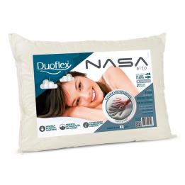Kit Com 02 Travesseiros Nasa  Alto Ref: Ns1116 Duoflex Clinica Dos Pés