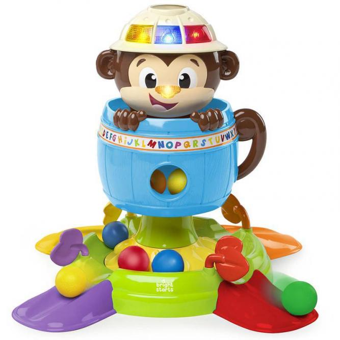 Macaquinho Hide N Spin - Bright Starts COLORIDO 6M+ 52094