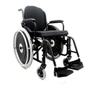 Cadeira Rodas Aktiva Ultra-Lite X  Encosto Rigido Ortobras 46 PRETO 