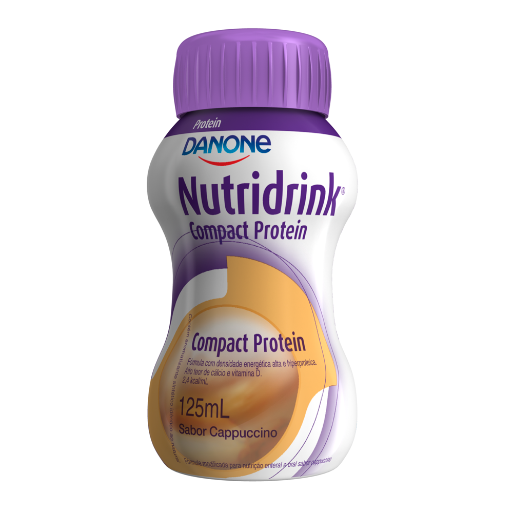 Nutridrink Compact Protein Kit 4 Unidades Danone 125ML CAPPUCCINO