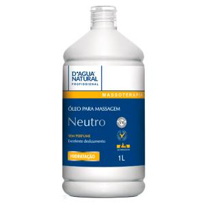 Oleo Massagem Corporal Neutro 1l Dagua Natural   