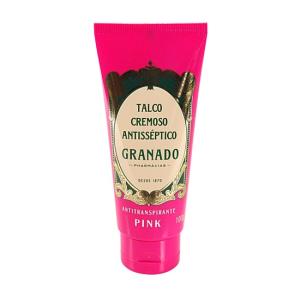 Talco Cremoso Antisseptico 100 Gramas Pink Granado   