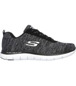 tênis skechers flex appeal 2.0 preto