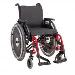 Cadeira Rodas K3 Aluminio Ortobras 44 VERMELHO METALICO 