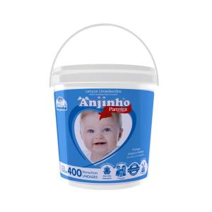 Lencos Umedecidos Balde 400 Unidades Azul Parentex Lencos Umedecidos Balde 400 Unidades Azul Parentex