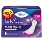 Absorvente Tena Lady Discreet Maxi Night Leve 6 Pague 5 Unid   