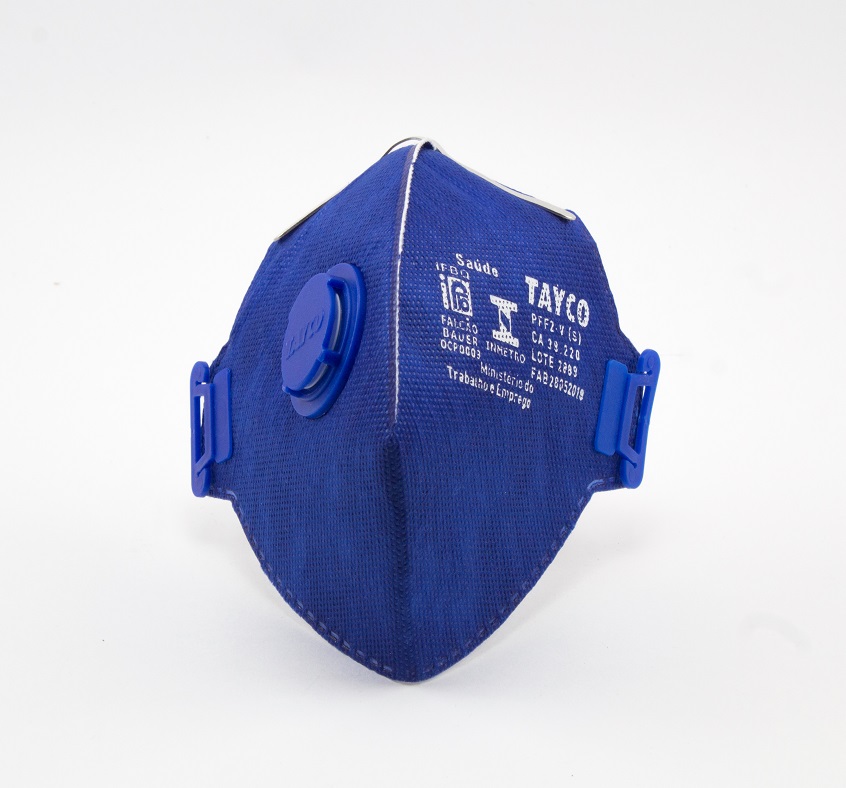 Mascara Respirador Pff2 Com Valvula Unidade Tayco Santa Apolônia