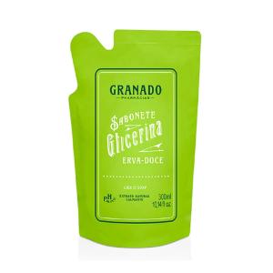 Sabonete Liquido Refil Glicerina Erva Doce 300ml Granado