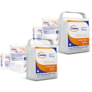 LençO Banho No Leito 30x35cm 200 Unidades Cremer LençO Banho No Leito 30x35cm 200 Unidades Cremer