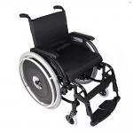 Cadeira Rodas K3 Pneu Antifuro Aluminio Ortobras 42 PRETO 