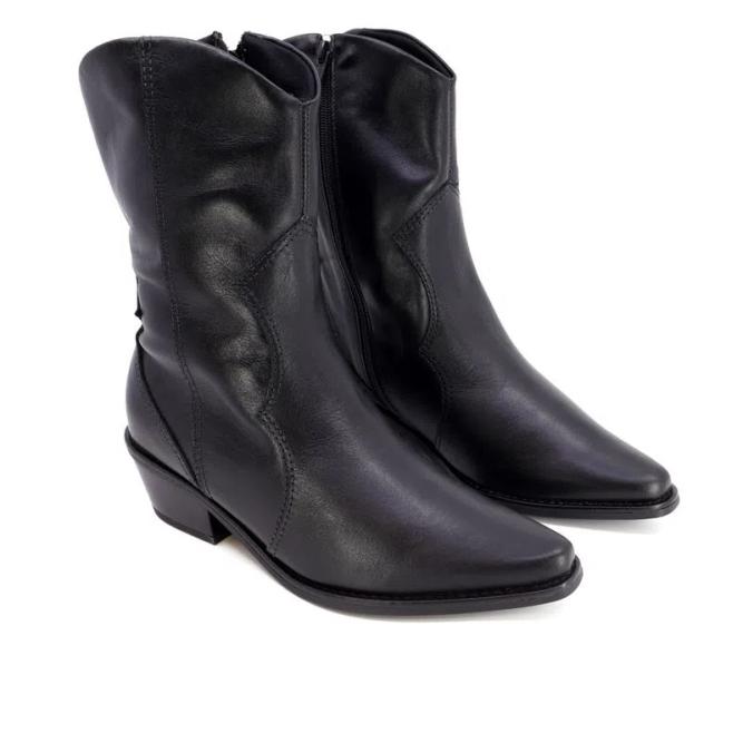 Bota  Usaflex Western  Preta Aj1701 PRETO 38 